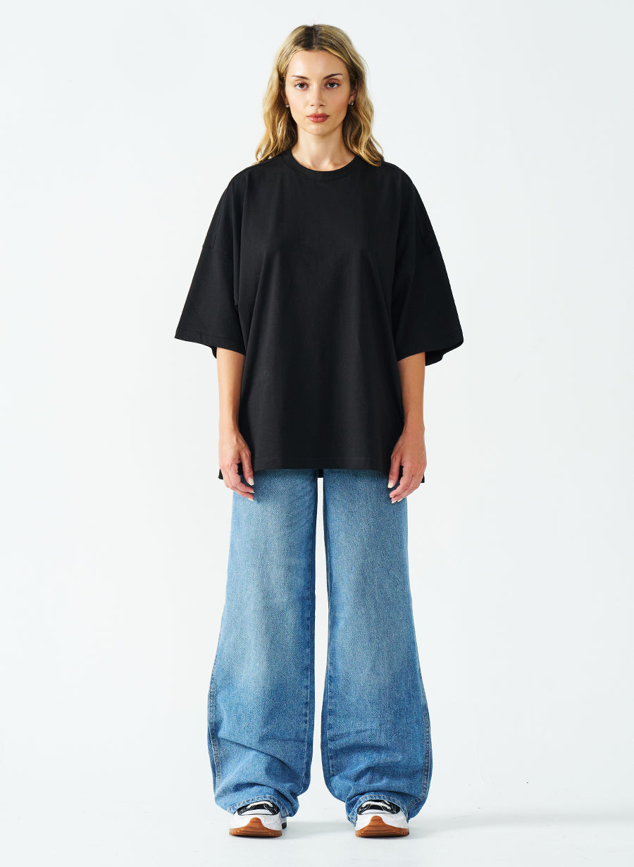 550 GSM LOW-RISE INDIGO JEANS