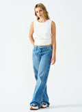 550 GSM LOW-RISE INDIGO JEANS