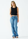 550 GSM LOW-RISE INDIGO JEANS