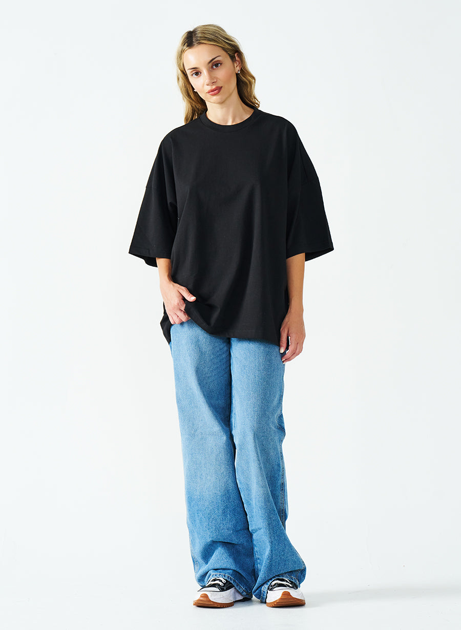 550 GSM LOW-RISE INDIGO JEANS