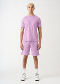 Lilac T-Shirt And Short Set