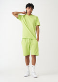 Lime T-Shirt And Short Set