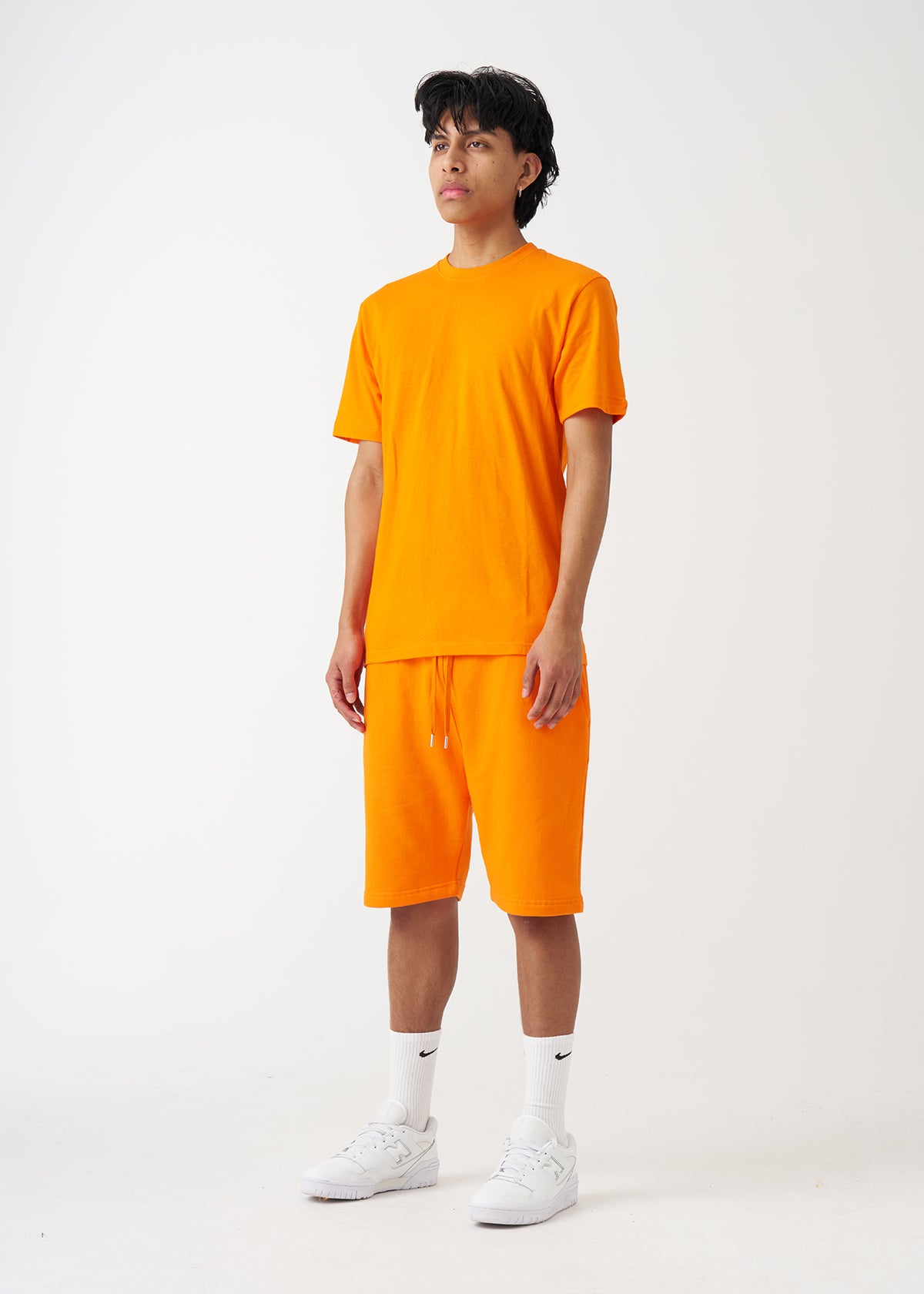 Orange T-Shirt And Short Set