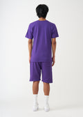 Purple T-Shirt And Short Set