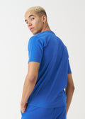 Royal Blue Combed Cotton T-Shirt