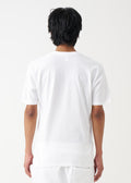 White Combed Cotton T-Shirt