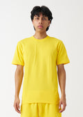 Yellow Combed Cotton T-Shirt