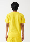 Yellow Combed Cotton T-Shirt