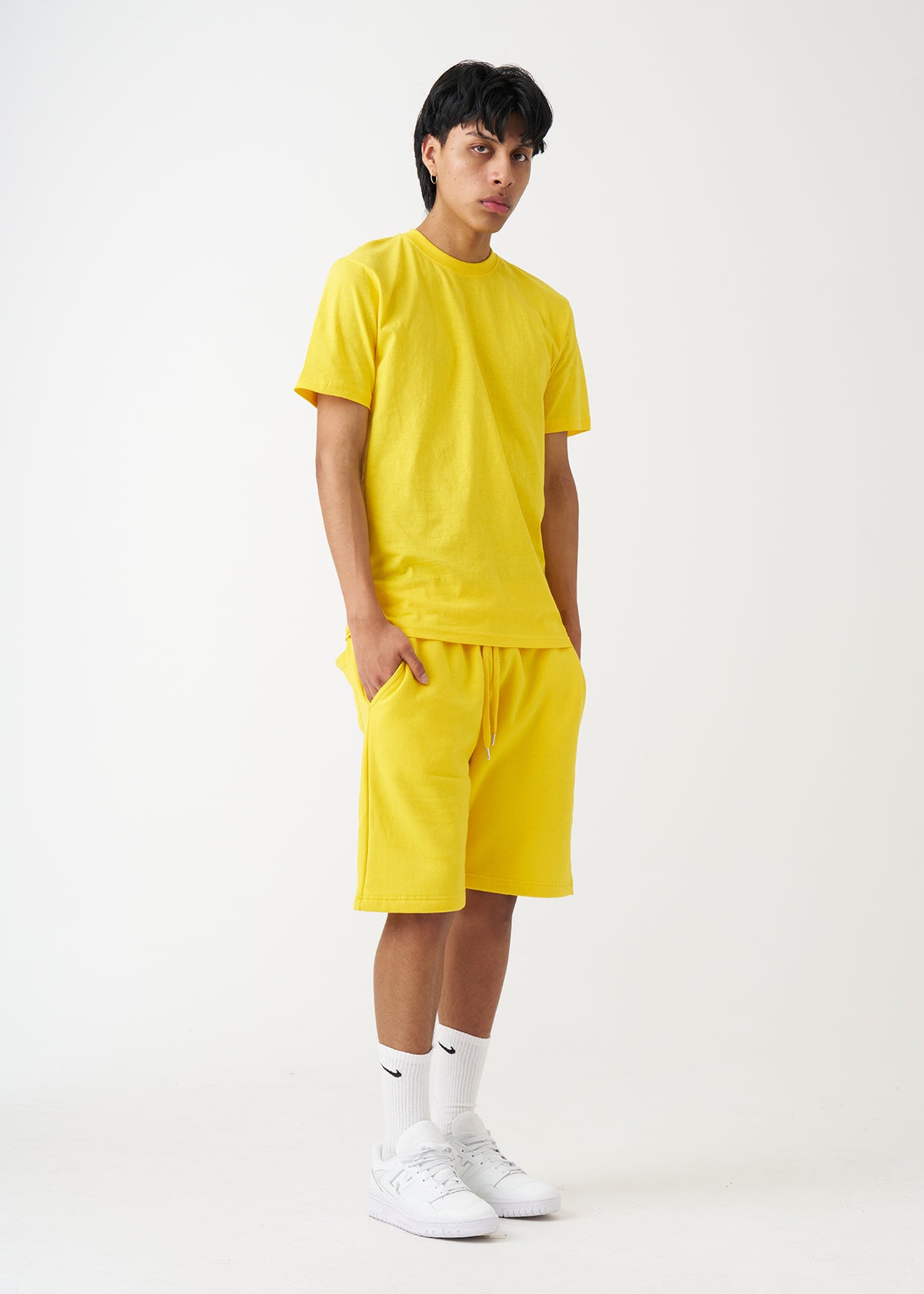 Yellow T-Shirt and Short Set