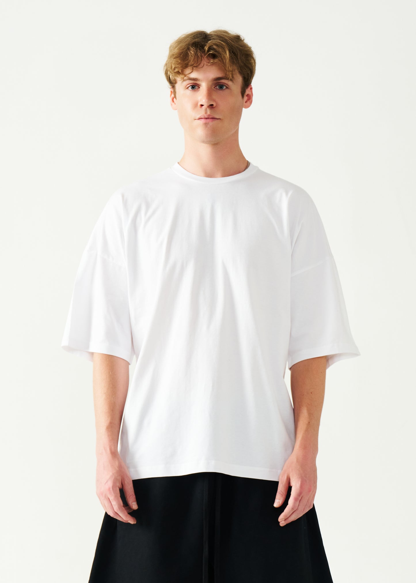 Combed Cotton Oversized Boxy T-Shirt