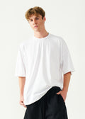 Combed Cotton Oversized Boxy T-Shirt