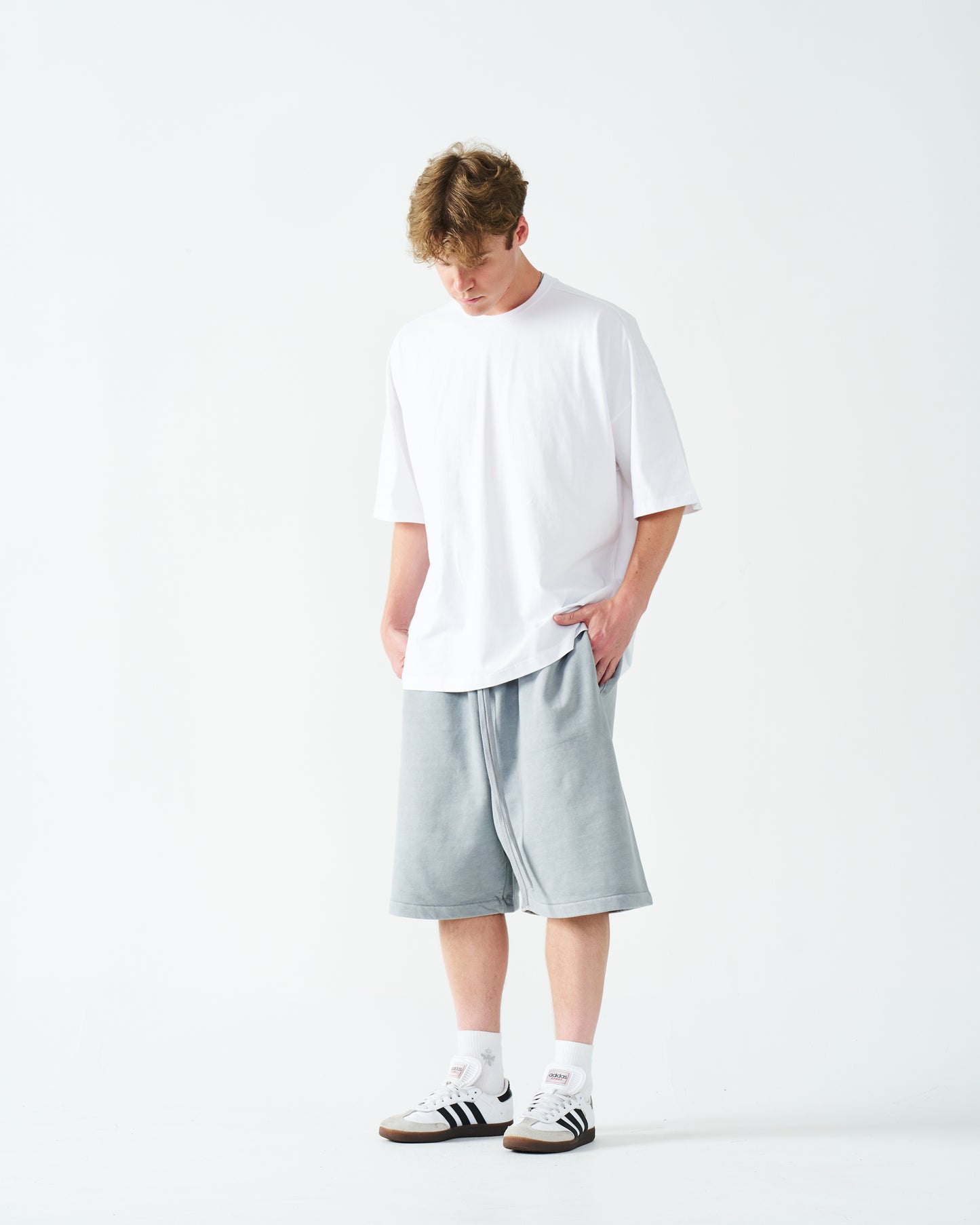 550 GSM Pigment Dyed French Terry Shorts