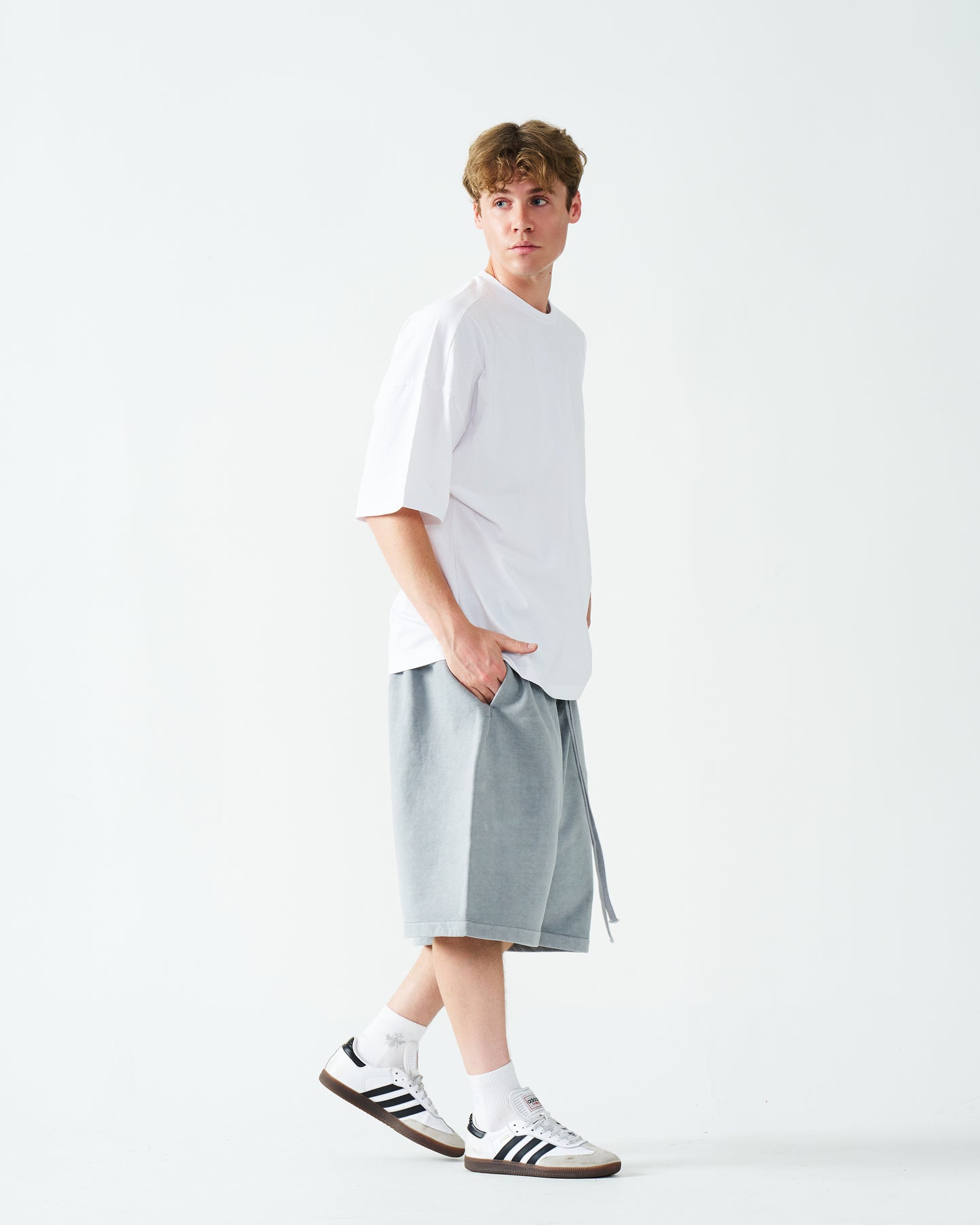 550 GSM Pigment Dyed French Terry Shorts
