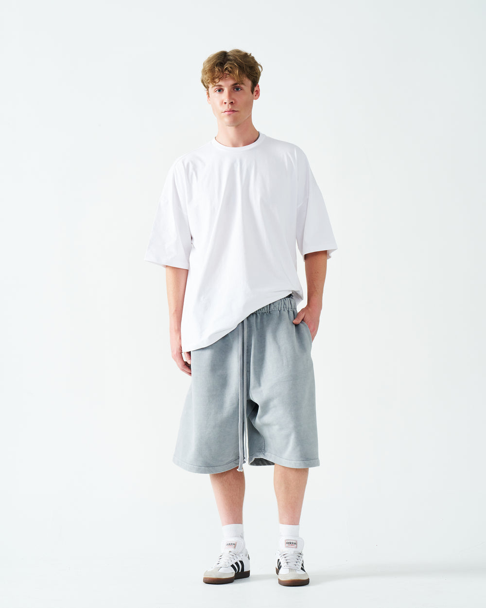 550 GSM Pigment Dyed French Terry Shorts