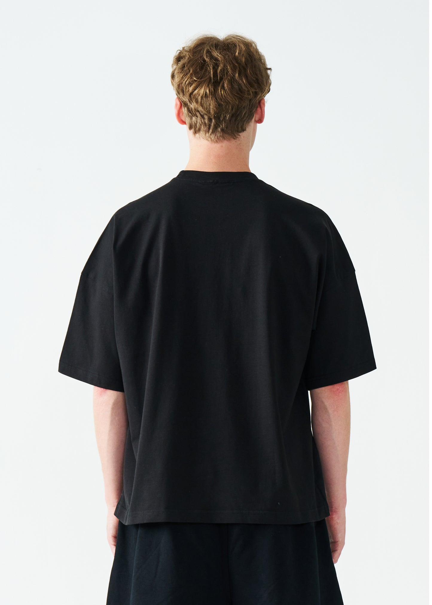 Combed Cotton Oversized Boxy T-Shirt
