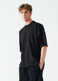Combed Cotton Oversized Boxy T-Shirt