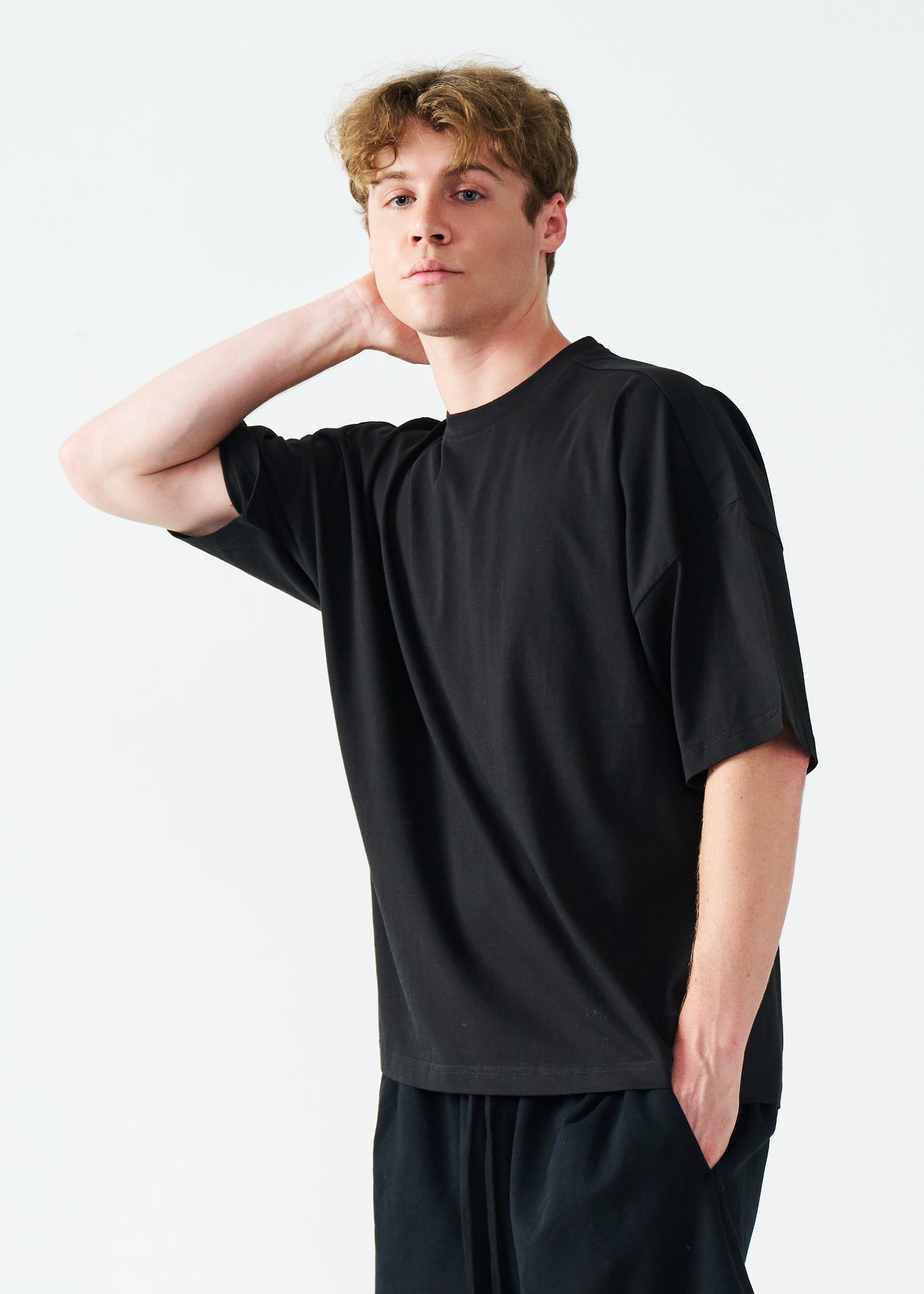 Combed Cotton Oversized Boxy T-Shirt