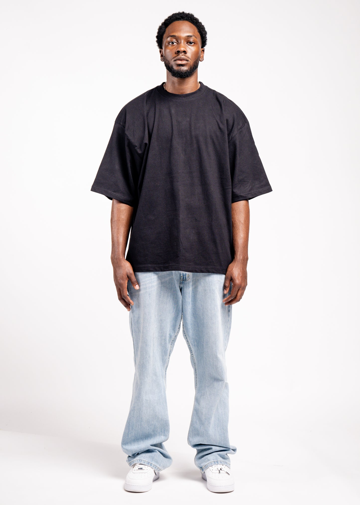 Black Heavyweight Oversized T-Shirt Medium