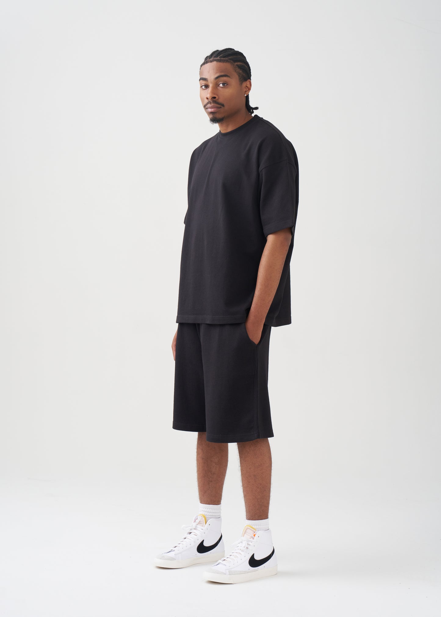 9 OZ Heavyweight French Terry T-Shirt And Short Set