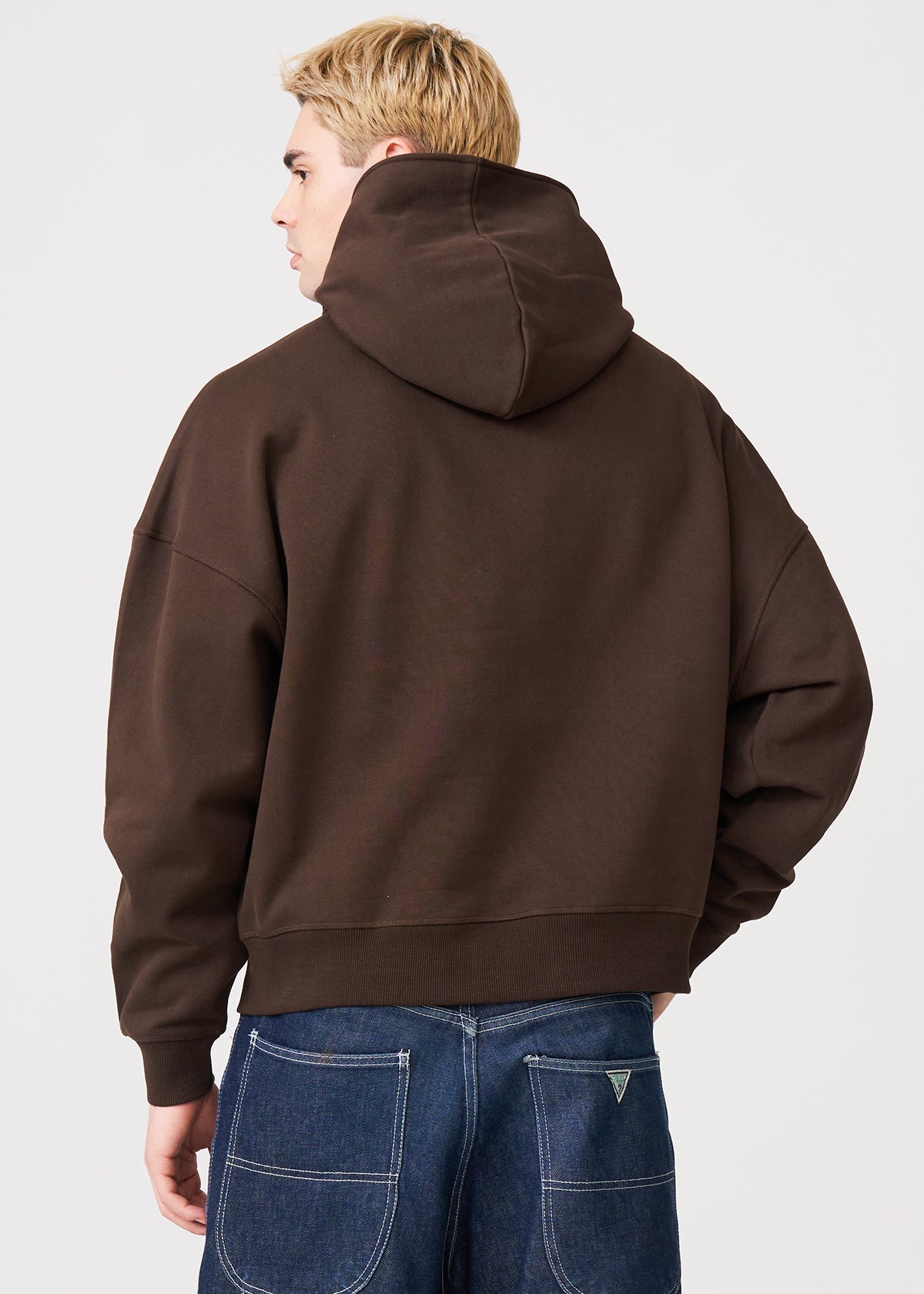 Oversized Heavyweight Full-Zip Sweatshirt