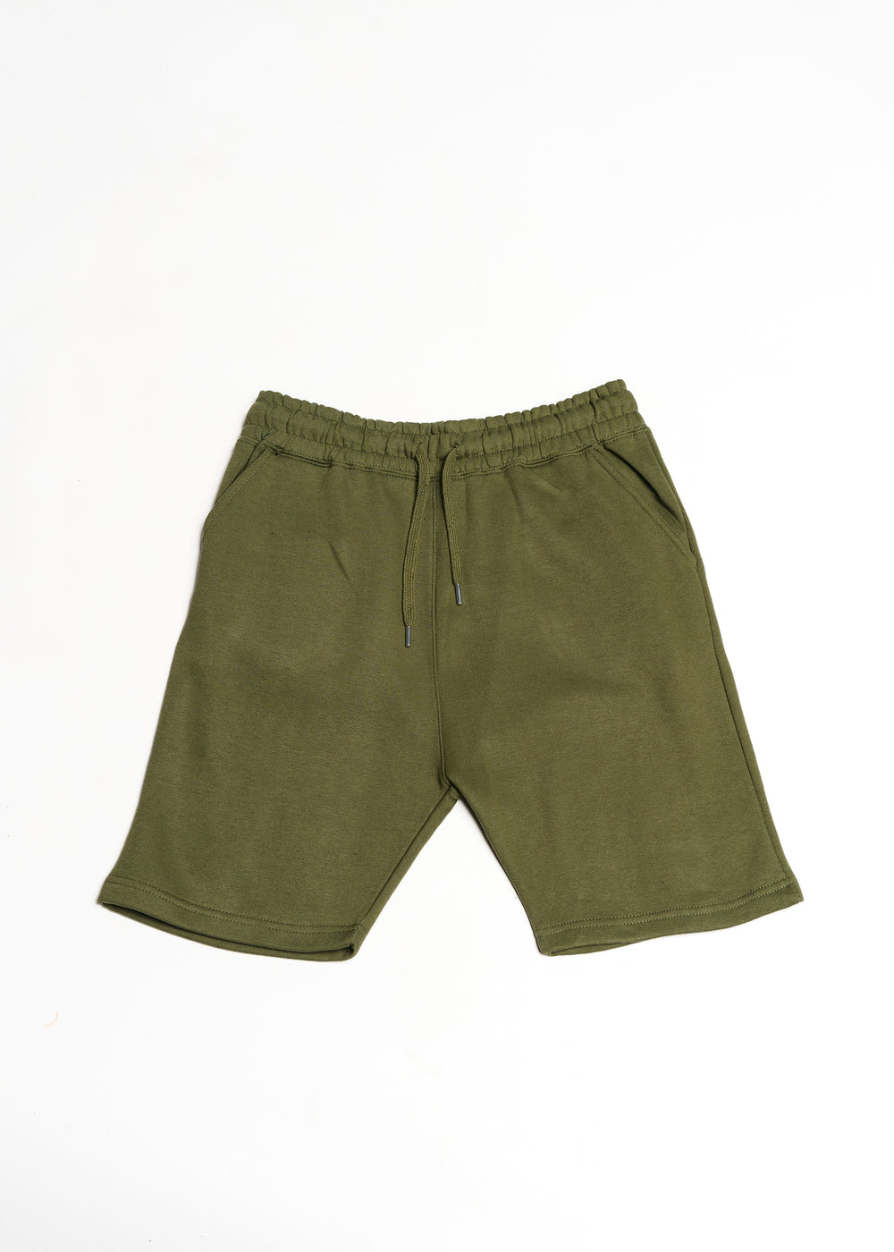 Olive Green Heavy Blend Fleece SweatShort