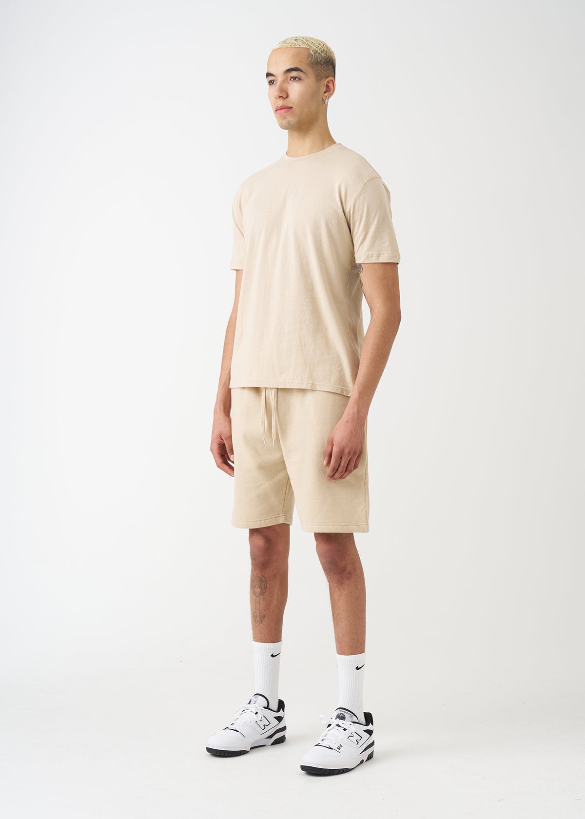 Sand T-Shirt And Short Set