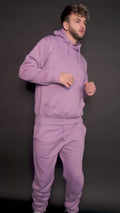 Lilac Heavy Blend Fleece SweatSuit