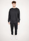 Tight Fleece Crew-Neck SweatSuit