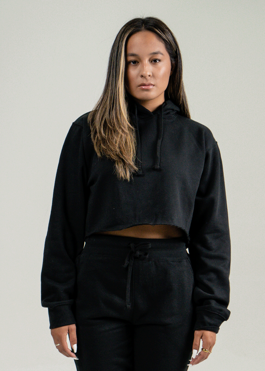 Hooded Crop Top