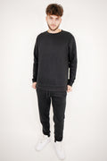 Tight Fleece Crew-Neck SweatSuit