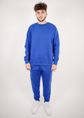 Tight Fleece Crew-Neck SweatSuit