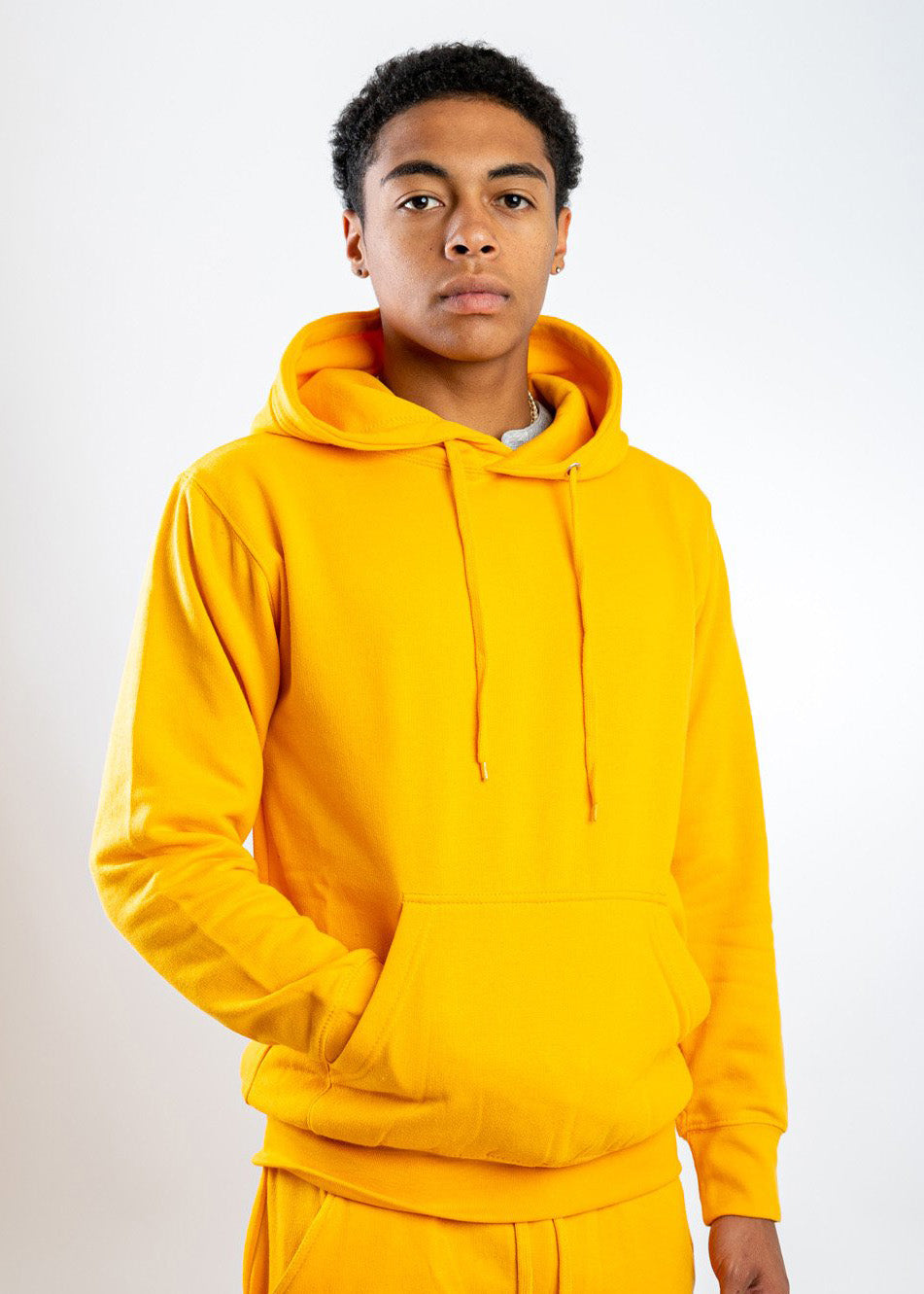 Gold Heavy Blend Fleece Hooded Sweatshirt