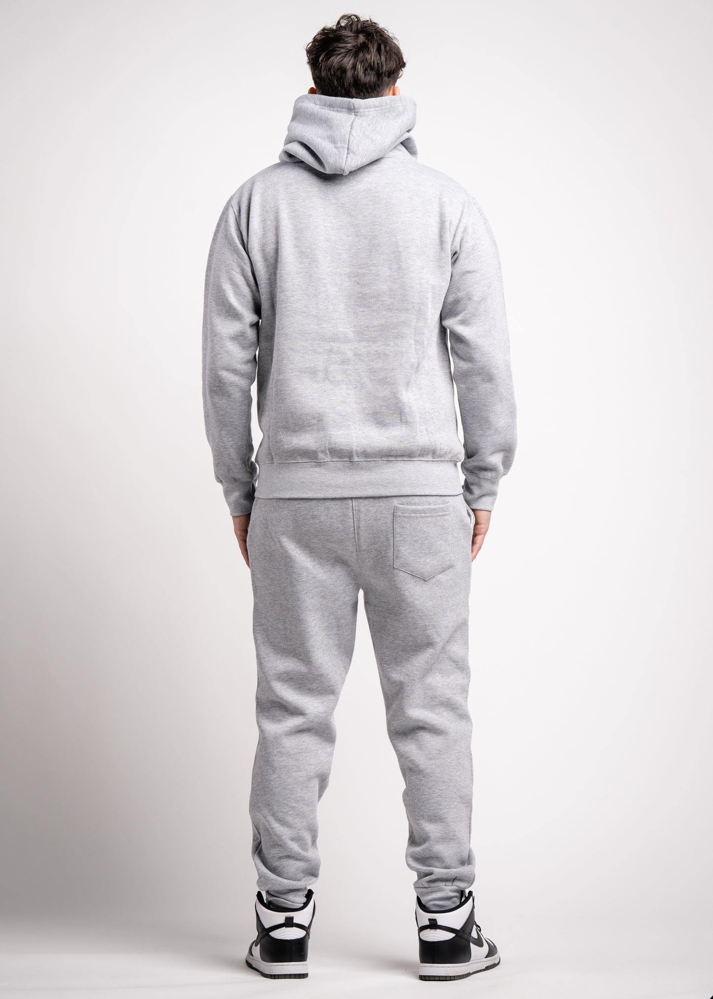 Heather Gray Heavy Blend Fleece SweatSuit