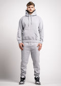 Heather Gray Heavy Blend Fleece SweatSuit