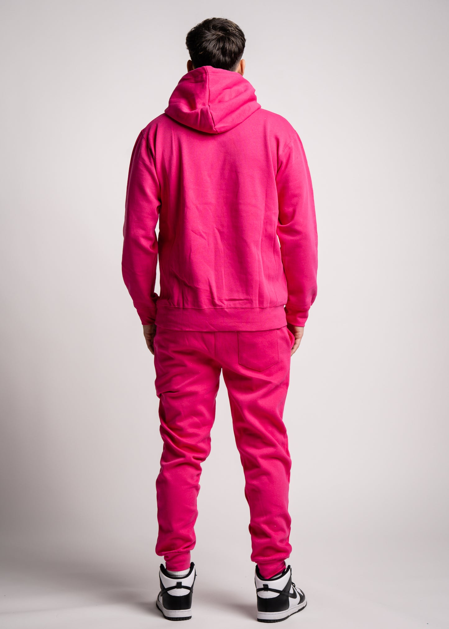 Hot Pink Heavy Blend Fleece SweatSuit