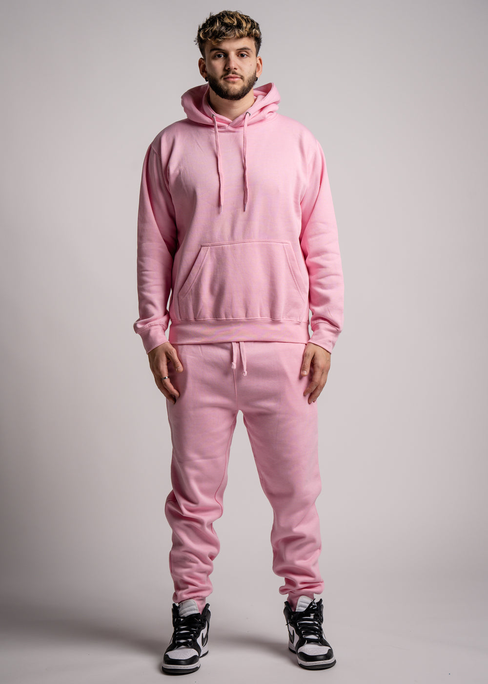 Light Pink Heavy Blend Fleece SweatSuit