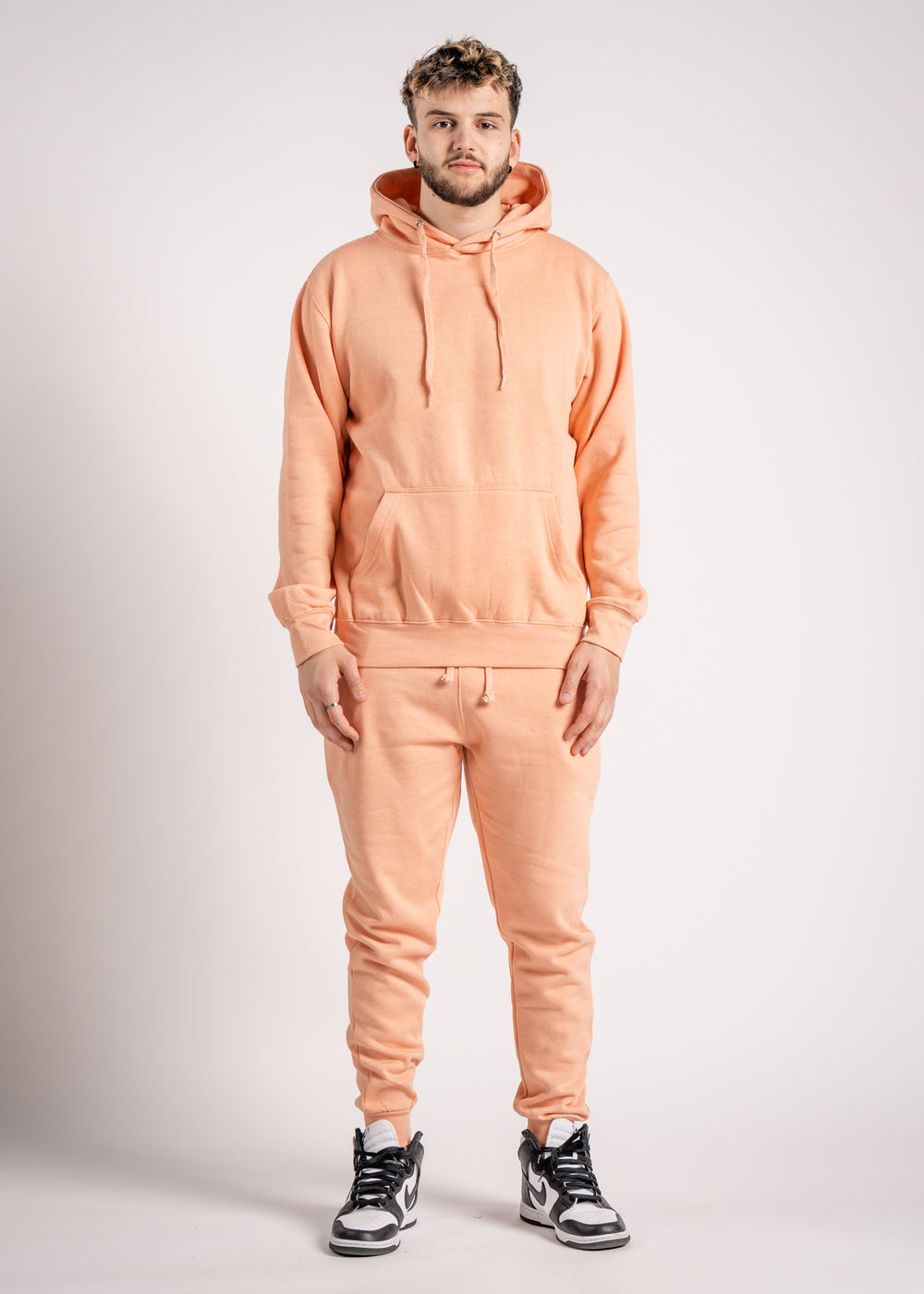 Peach Heavy Blend Fleece SweatSuit