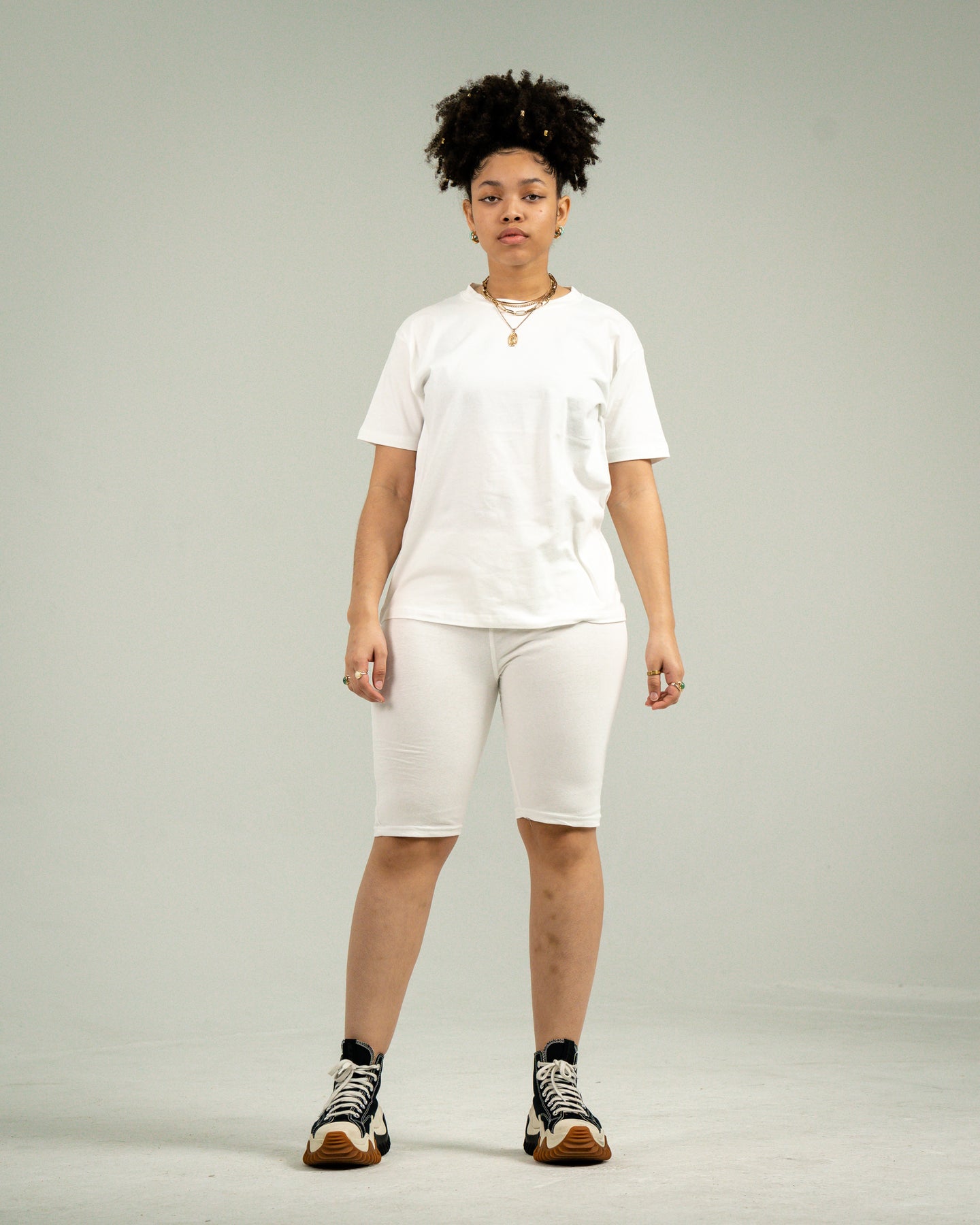 Women's Biker Short Set â Blank Knights